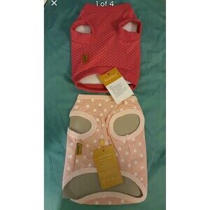 Pair of MeowWow Doggie Pet Apparel XS Pink NEW